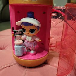 Lol Surprise capsule Purse doll With Blue Bottle