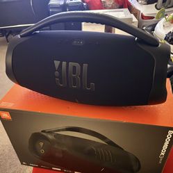 JBL Boombox 3 WiFi- Powerful Portable Bluetooth Speaker | 24 Hours Playtime, Waterproof, Deep Bass, Dolby Atmos