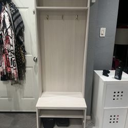 Slim Entry/ Hall Tree/coat Rack 