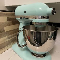 KitchenAid Mixer -Ice Blue for OR - OfferUp