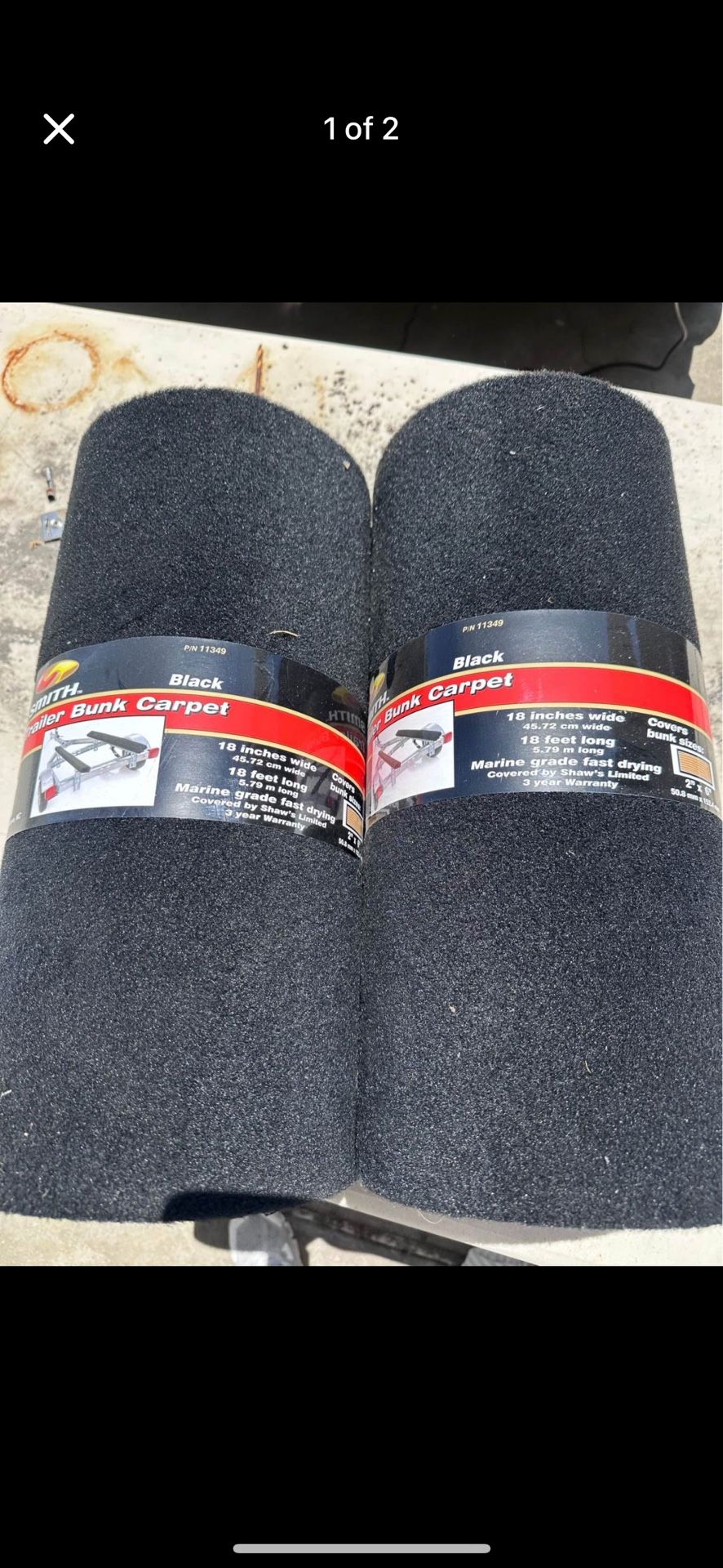 CE Smith Trailer Carpet Rolls