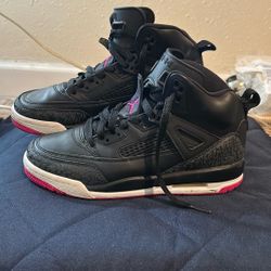 Nike Air Jordan Spizike GG Black Deadly Pink & White Sz 5y