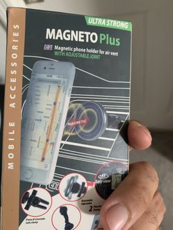 Magnetic phone holder