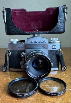 Miranda Sensorex II RIC 35mm SLR Film Camera w/ 50mm Auto Lens