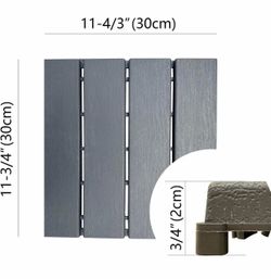 Patio tiles