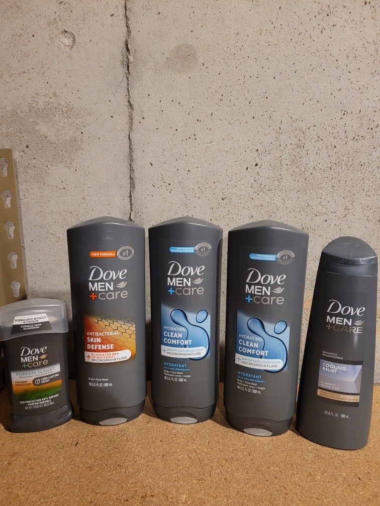 Dove Men + Care Hygiene Bundle 