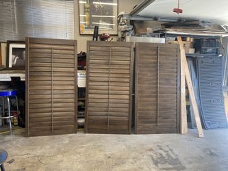 Wooden Shutters