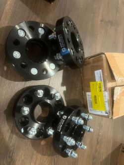 YHTAUTO 6x120mm Hubcentric Wheel Spacers 1 Inch Compatible with Cadillac, Chevrolet, Buick, GMC & Saab Models, SRX, Blazer, Forged Tire Spacers 1 Inch