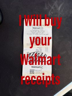 Im Buying Your Walmart Receipts