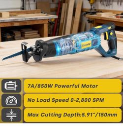 Enventor Electric Reciprocating Saw 850W