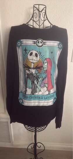 Disney Nightmare Before Christmas Long Sleeve Graphic Shirt