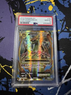 Mcharizard Ex X Y Evolutions PSA 10
