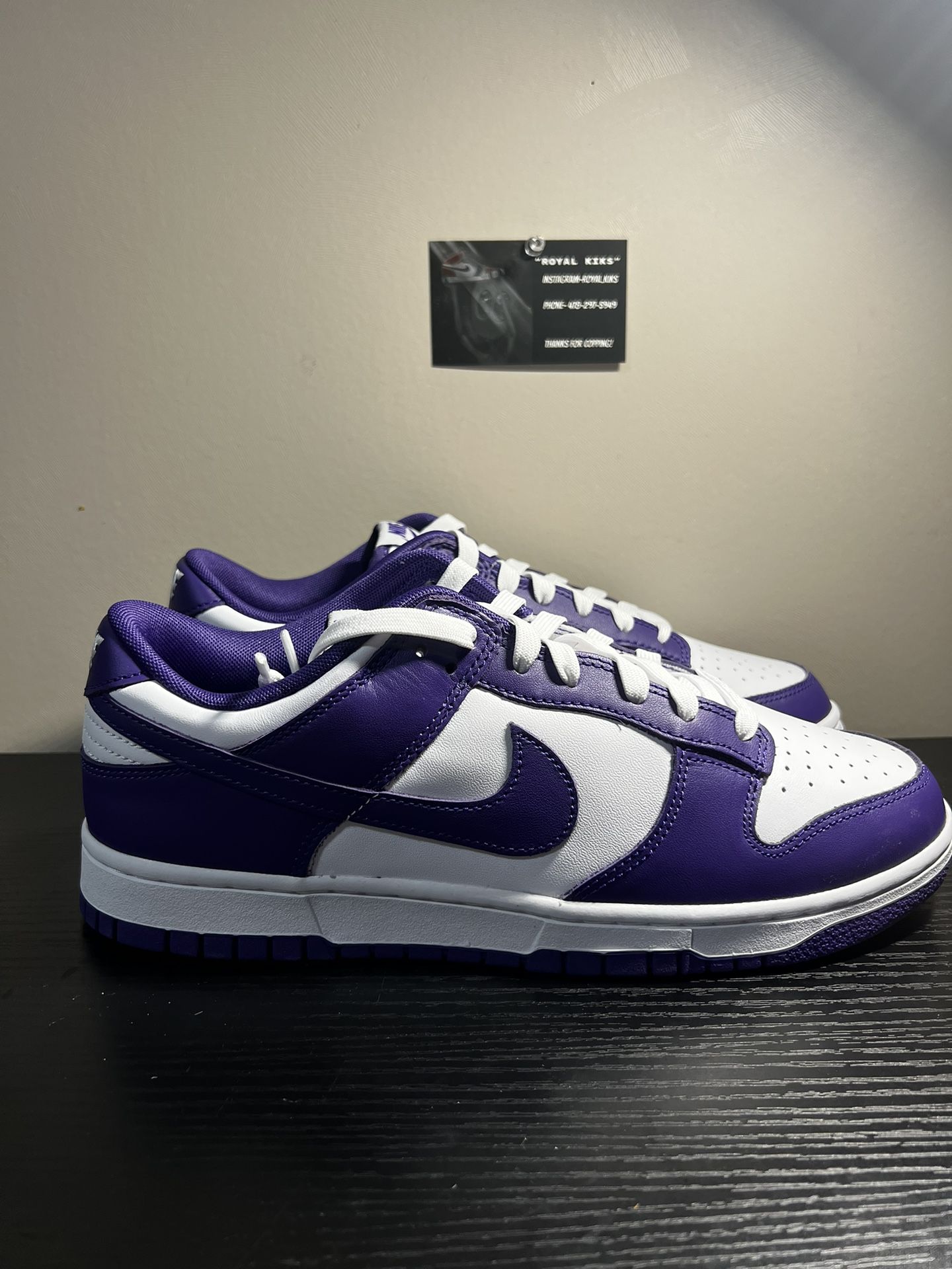 Nike Dunk Purple 