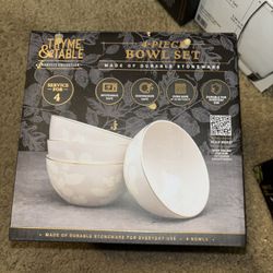 Stoneware Bowels