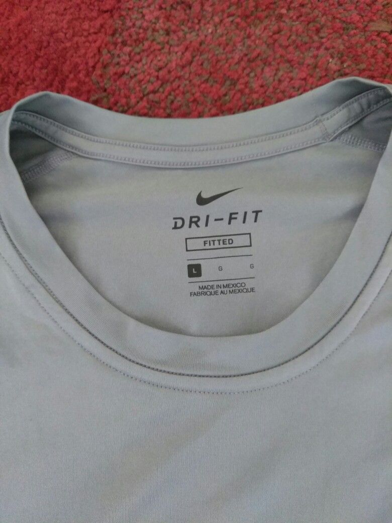 2 NWT Nike Dri-Fit Shirts. Size Large $40