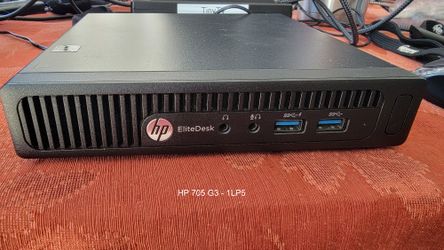 HP EliteDesk 705 G3 Desktop Mini Computer 