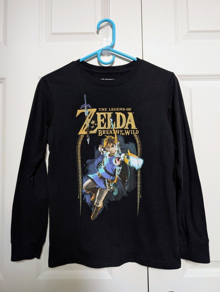 Zelda Breath Of The Wild Long Sleeve Shirt