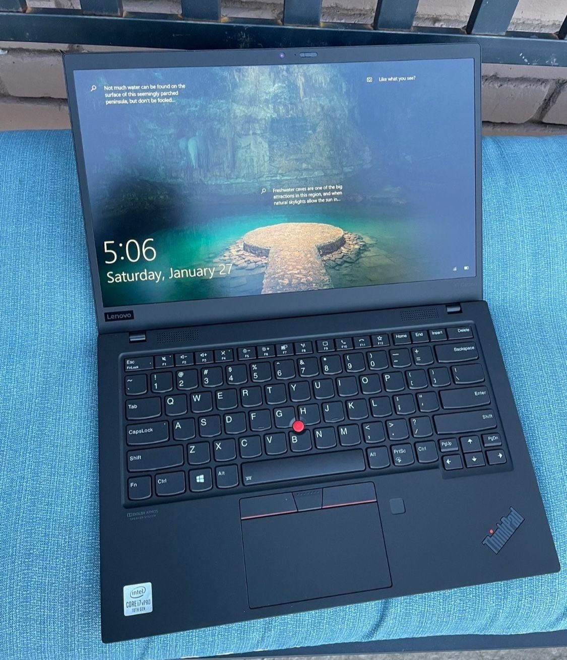 Lenovo ThinkPad X1 Carbon Gen 8 i7-10610U 16GB RAM 512GB SSD 14" FHD Touch Screen