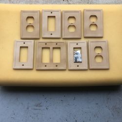 8 Switch Plates with hardware