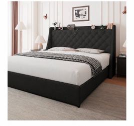 King Upholstered Bed Frame