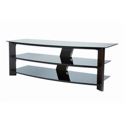 3 Level Glass And Metal Wide tv Stand 