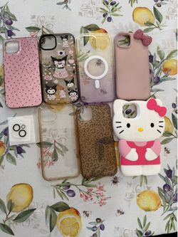 7 iPhone 15 plus phone case bundle