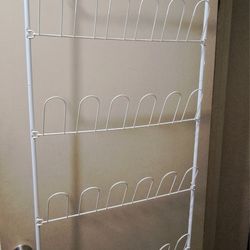 Over The Door Shoe Or Hat Rack $20