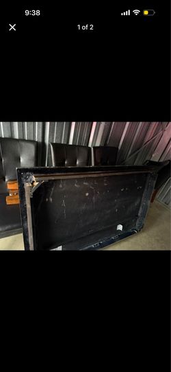 Granite table and 6 chairs