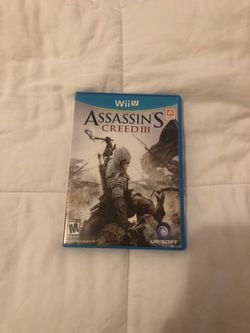 Wii U Assassin’s Creed 3 video game/Nintendo