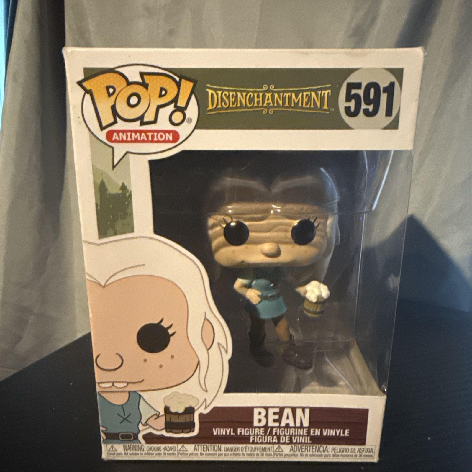 Funko Pop! Animation Disenchantment 591 BEAN Vinyl Figure New