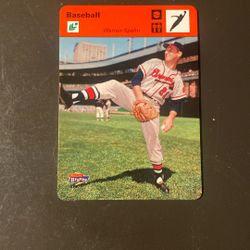 2004 Donruss LMB Warren Spahn /40 SP Baseball!!!