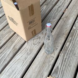 Estilo Swing-top Glass Storage Bottles 