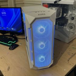 White Gaming PC – i9-10850K + EVGA RTX 3060 – 16GB – 1TB NVMe (New Case/PSU/AIO)