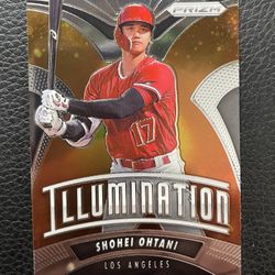 2020 Shohei Ohtani Panini Prizm “Illumination” Insert