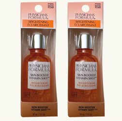2 Pieces Of Physicians Formula Skin Booster Vitamin Shot Brightening 1 fl oz