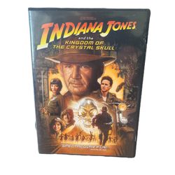 Indiana Jones and the Kingdom of the Crystal Skull (DVD, 2008)  This DVD features the thrilling action and adventure film "Indiana Jones and the Kingd