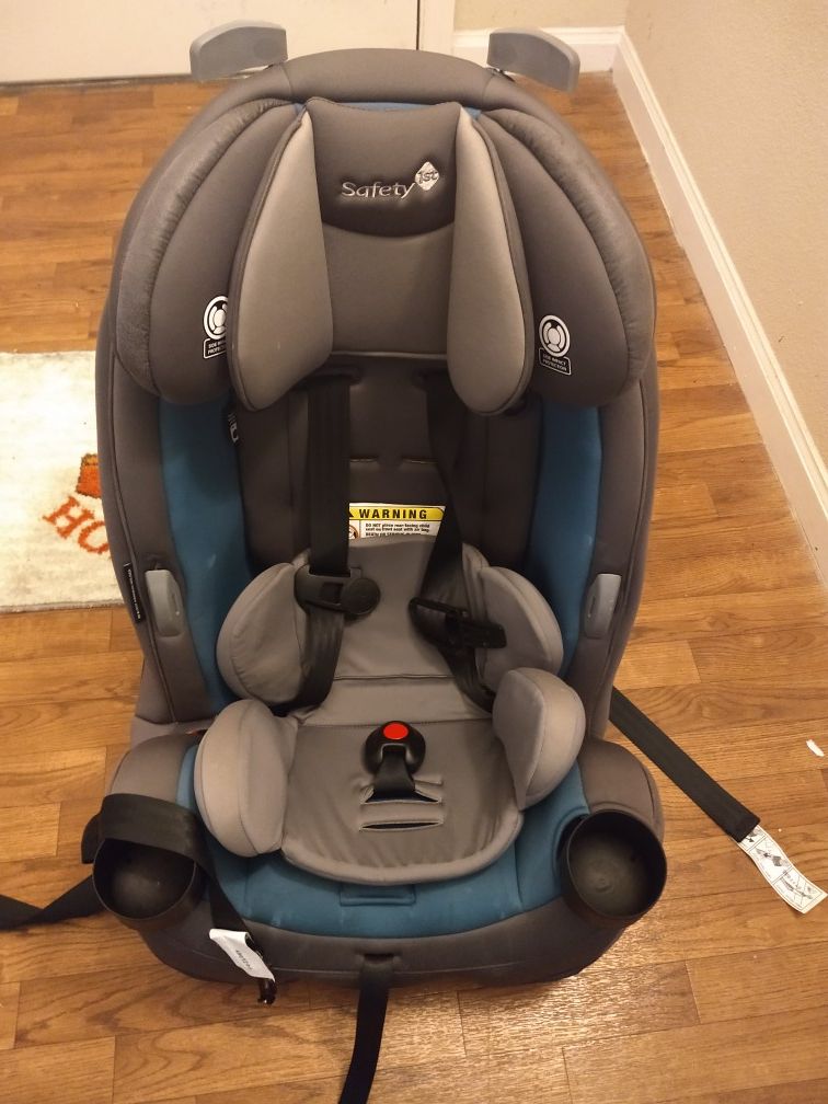 Safety 1st Grow and Go 3-in-1 Car Seat + Cosco booster