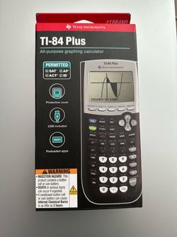 TI 84 plus CE graphics calculator