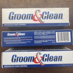 3 Pack - Groom & Clean Greaseless Hair Control 