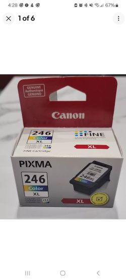 NEW Canon 246XL Color High-Yield Ink Cartridge (Also Compatible with 244 Color)