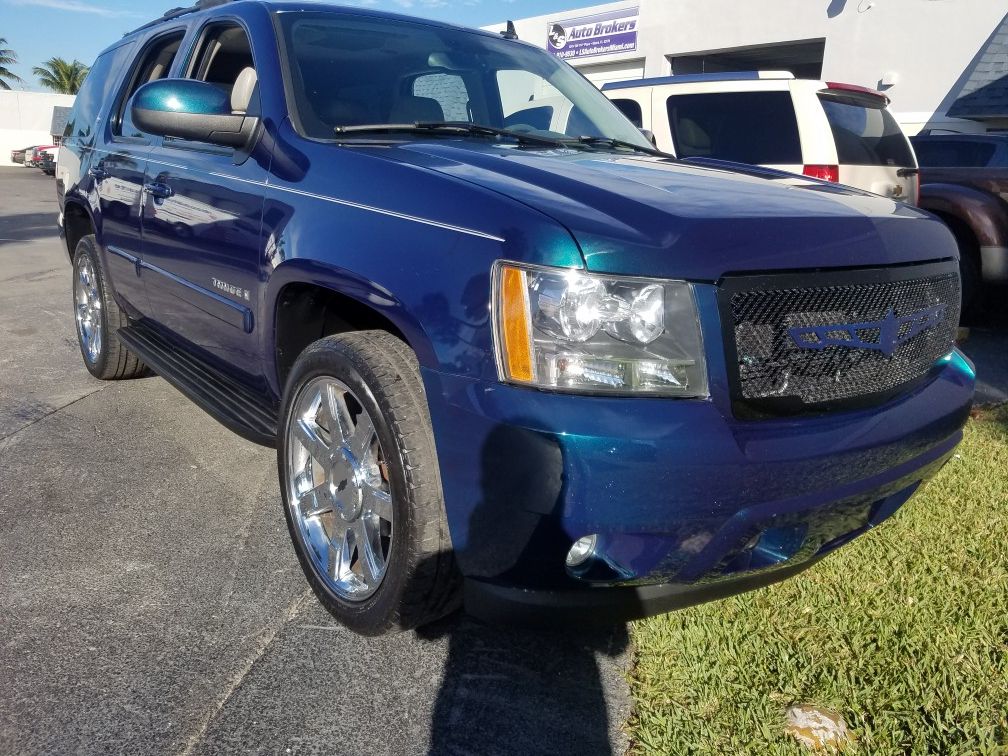 2007 CHEVROLET TAHOE LTZ BERMUDA BLUE METALLIC