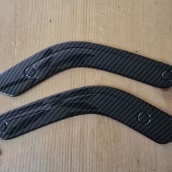 Jeep Interior Door Grab Handle Inserts Cover Trim for 2011-2018 Jeep Wrangler JK