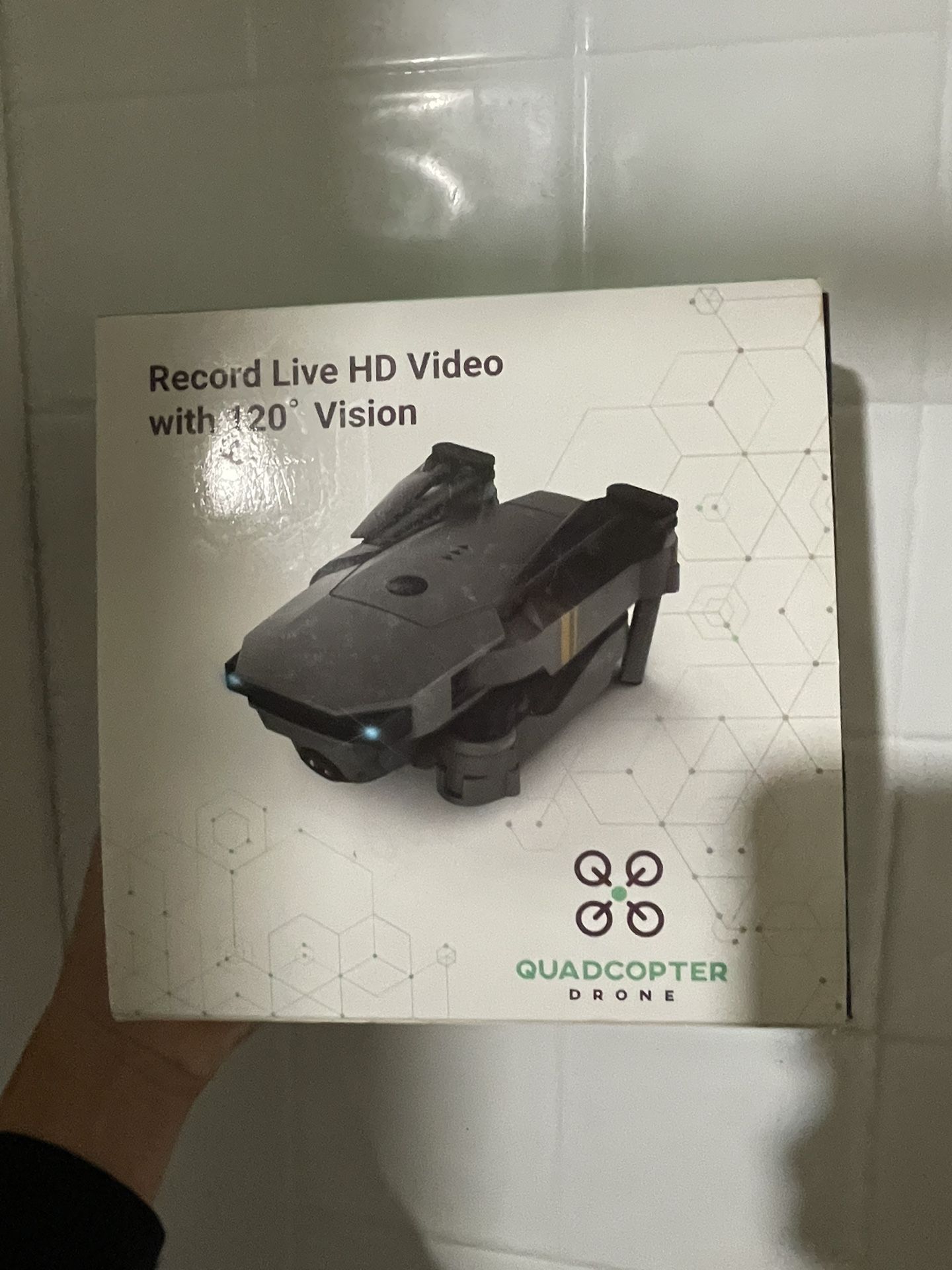 Drone Record Live Hd Video with 120* Vision