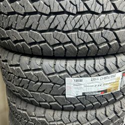 265/70/17. HANKOOK DYNAPRO AT2
