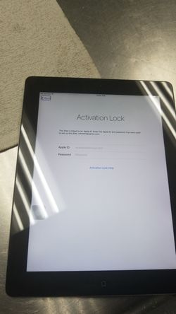 Apple pad good condition its locked