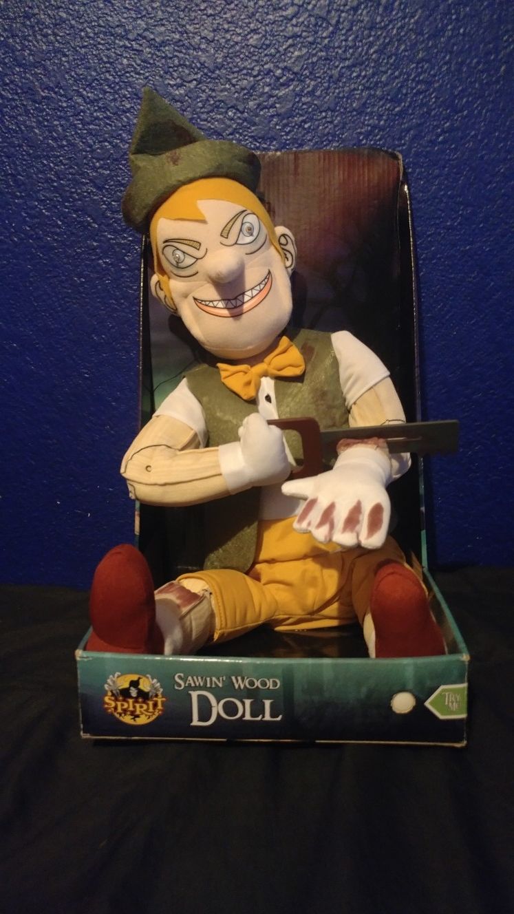 Sawin' Wood Doll Spirit halloween