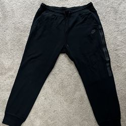 Nike Tech Fleece Black Joggers Pants 
