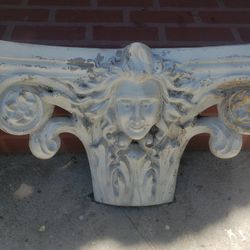 Original Venice Statue Faces Of Venice Pillers