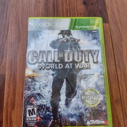 Call of Duty World At War for Xbox 360

