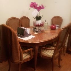 ,Thomasville furniture  ,Pecan oak solid wood